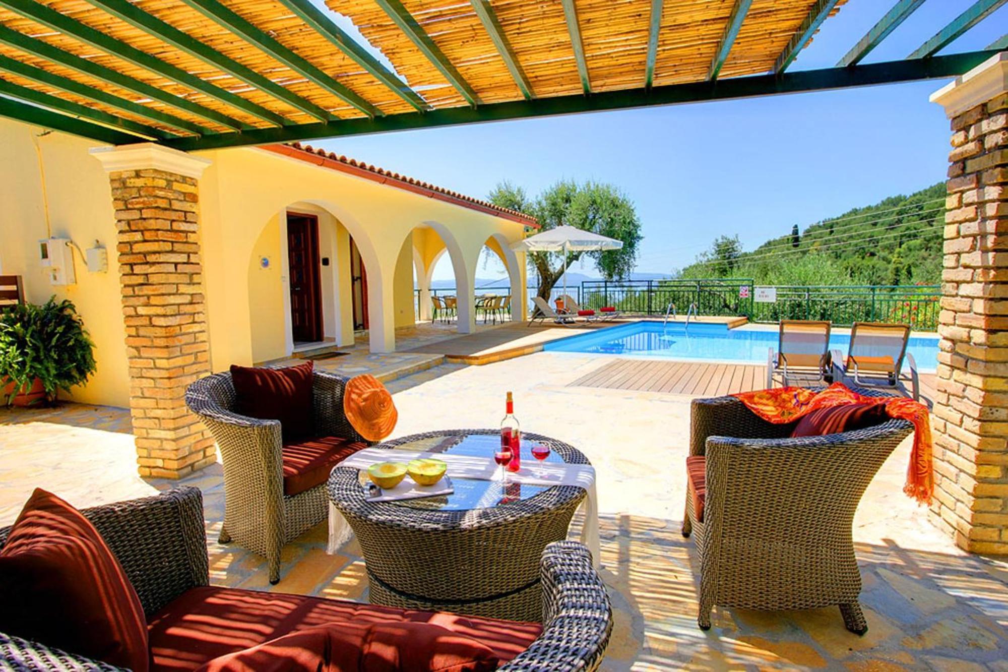 Villa Nitsa Signature Villa In Exquisite Northeastern Corfu Greece Nisaki  Exterior photo