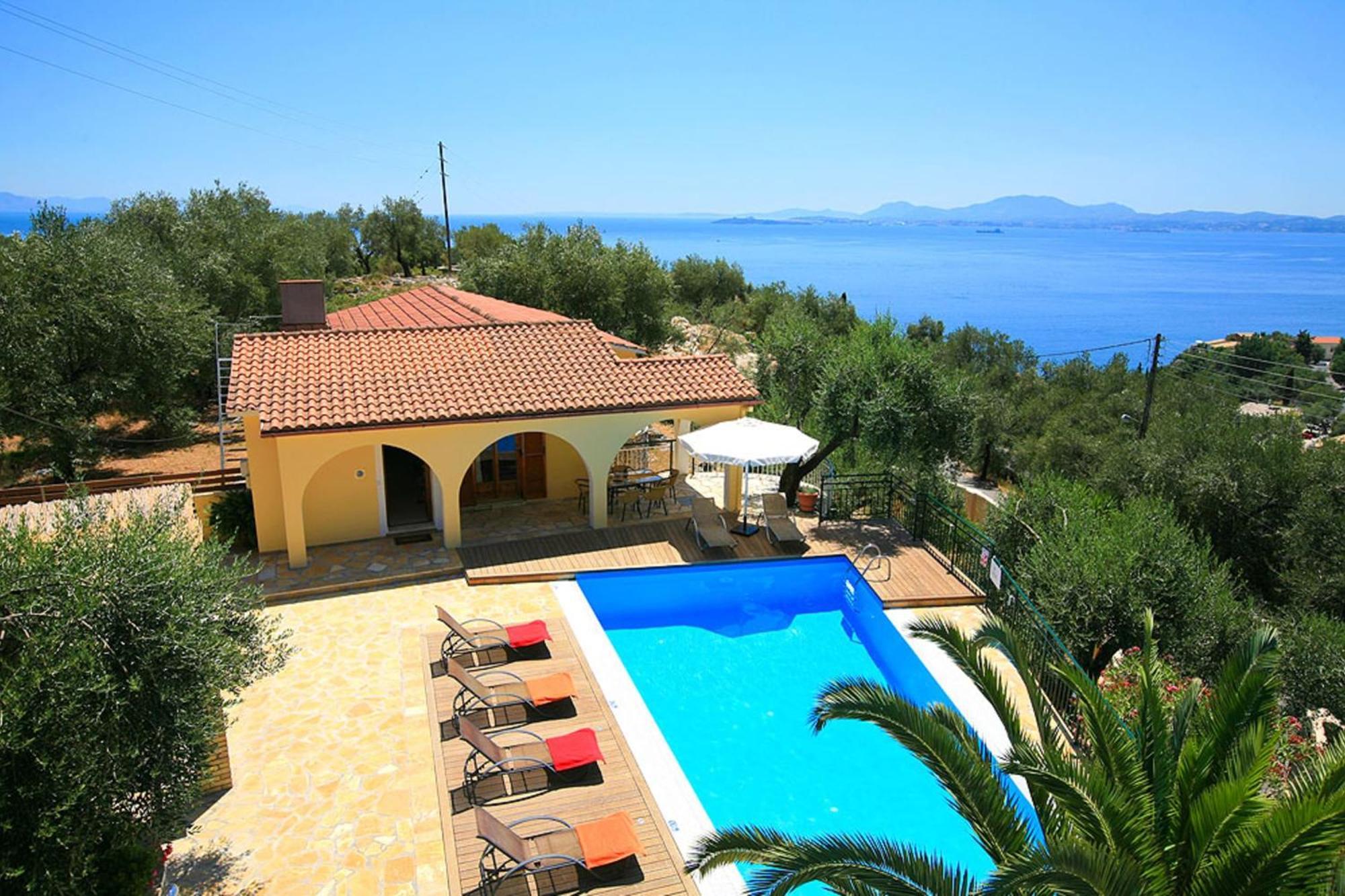Villa Nitsa Signature Villa In Exquisite Northeastern Corfu Greece Nisaki  Exterior photo